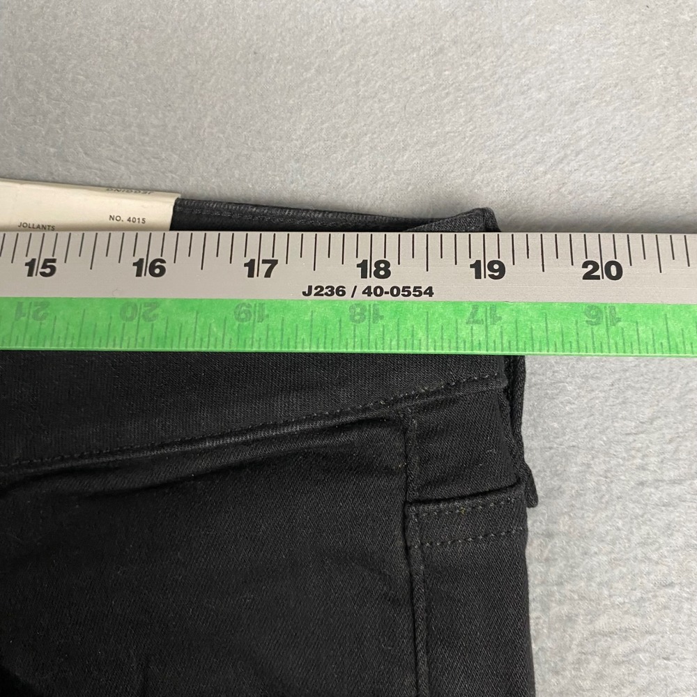 American Eagle Dream Stretch Distressed Destroyed Black Jegging Womens 18 NEW - Picture 13 of 16